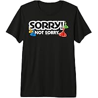 Amazon.com: Sorry Not Sorry Logo T-Shirt : Clothing, Shoes & Jewelry